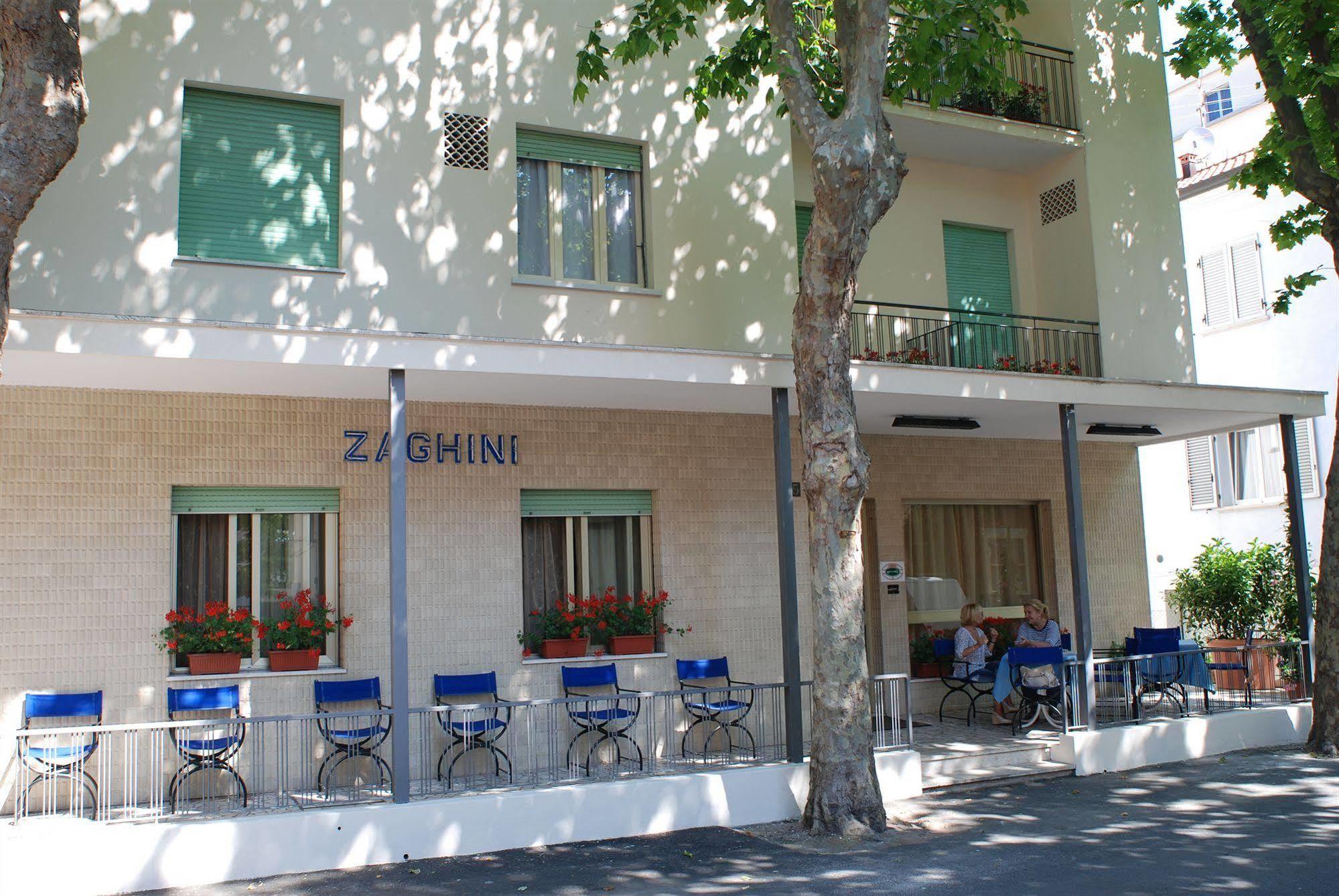 Hotel Zaghini Rimini Eksteriør billede