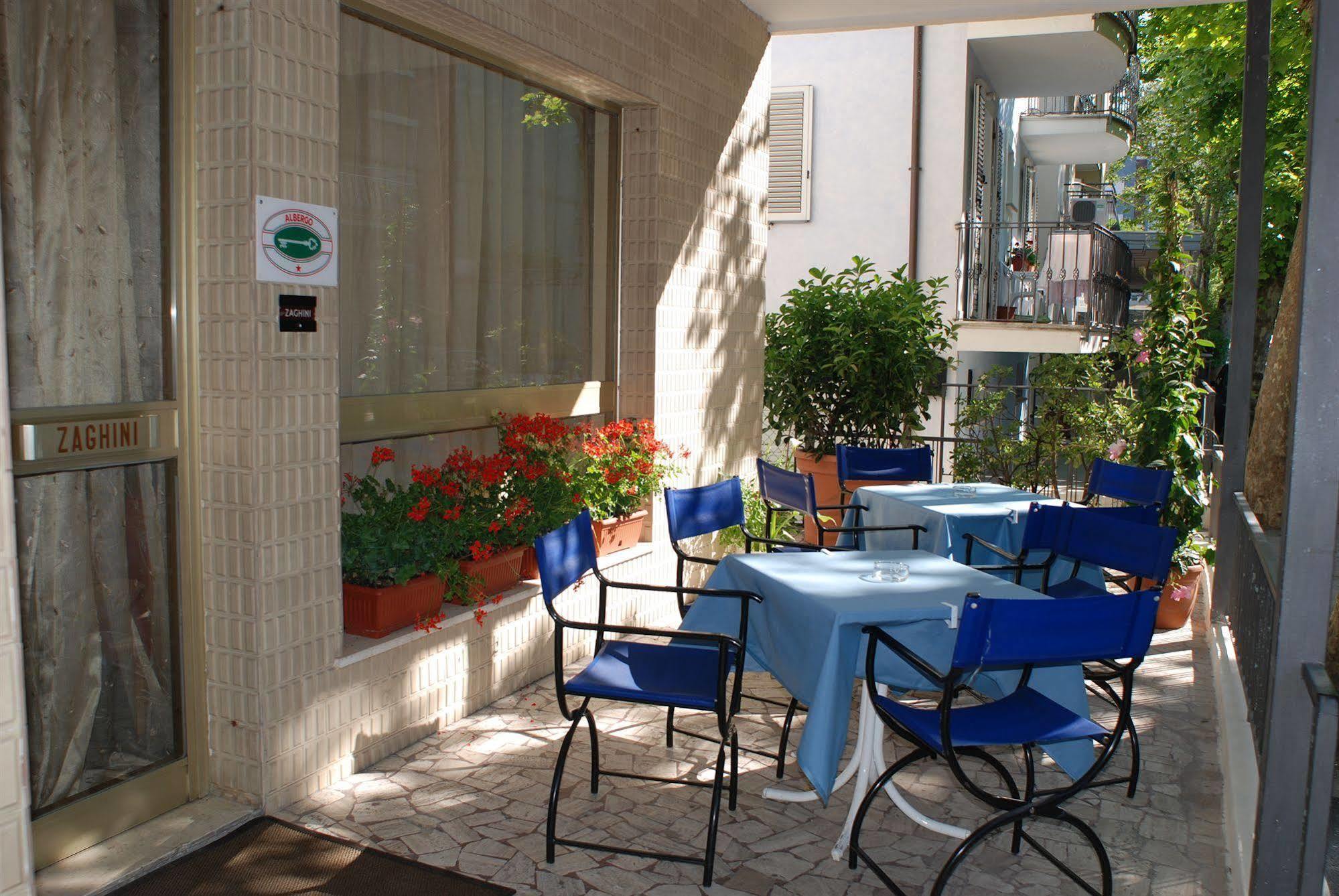 Hotel Zaghini Rimini Eksteriør billede